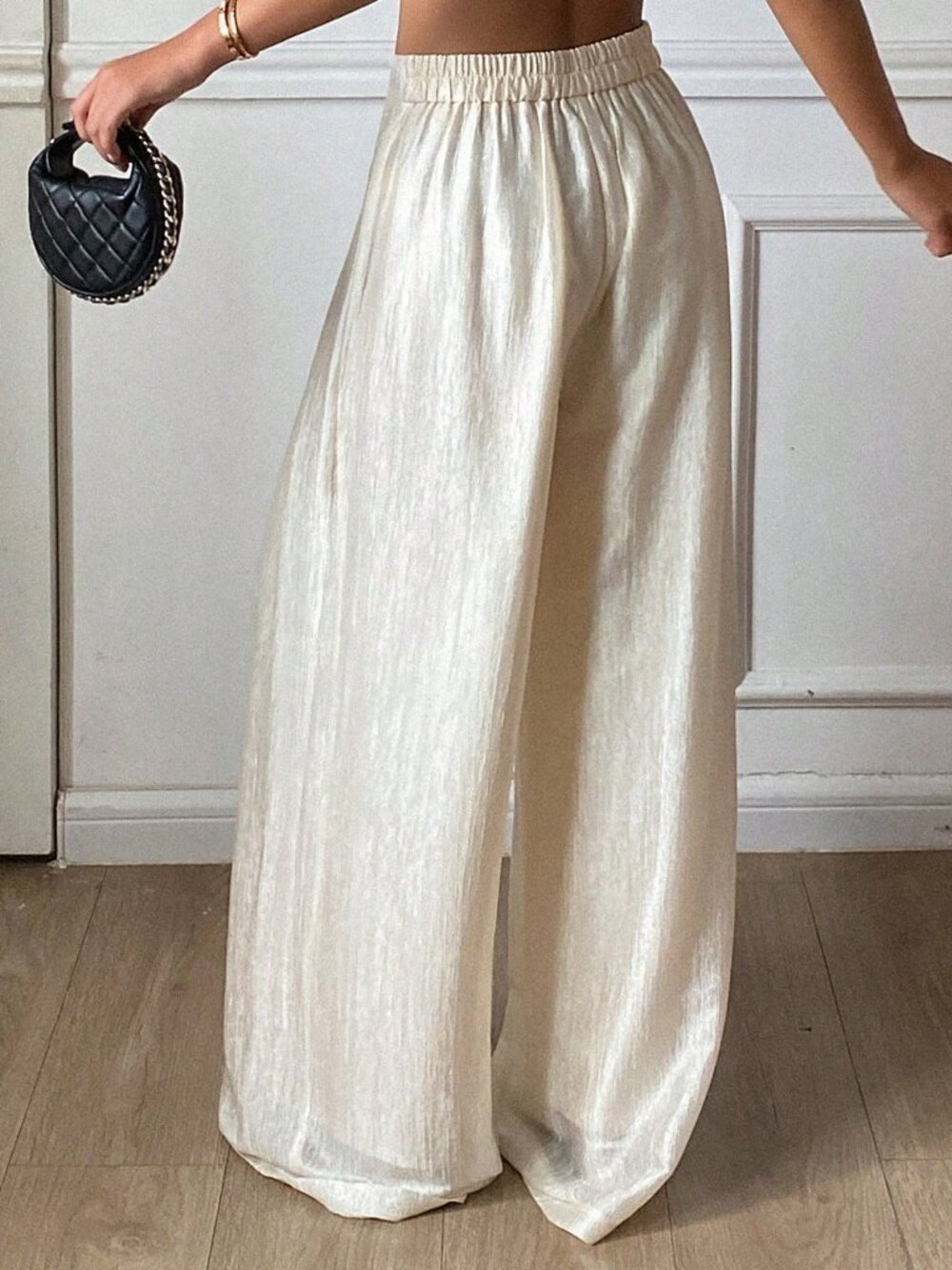 Apricot Casual Women's Loose Wide Leg Pants - Picture 2 of 7
